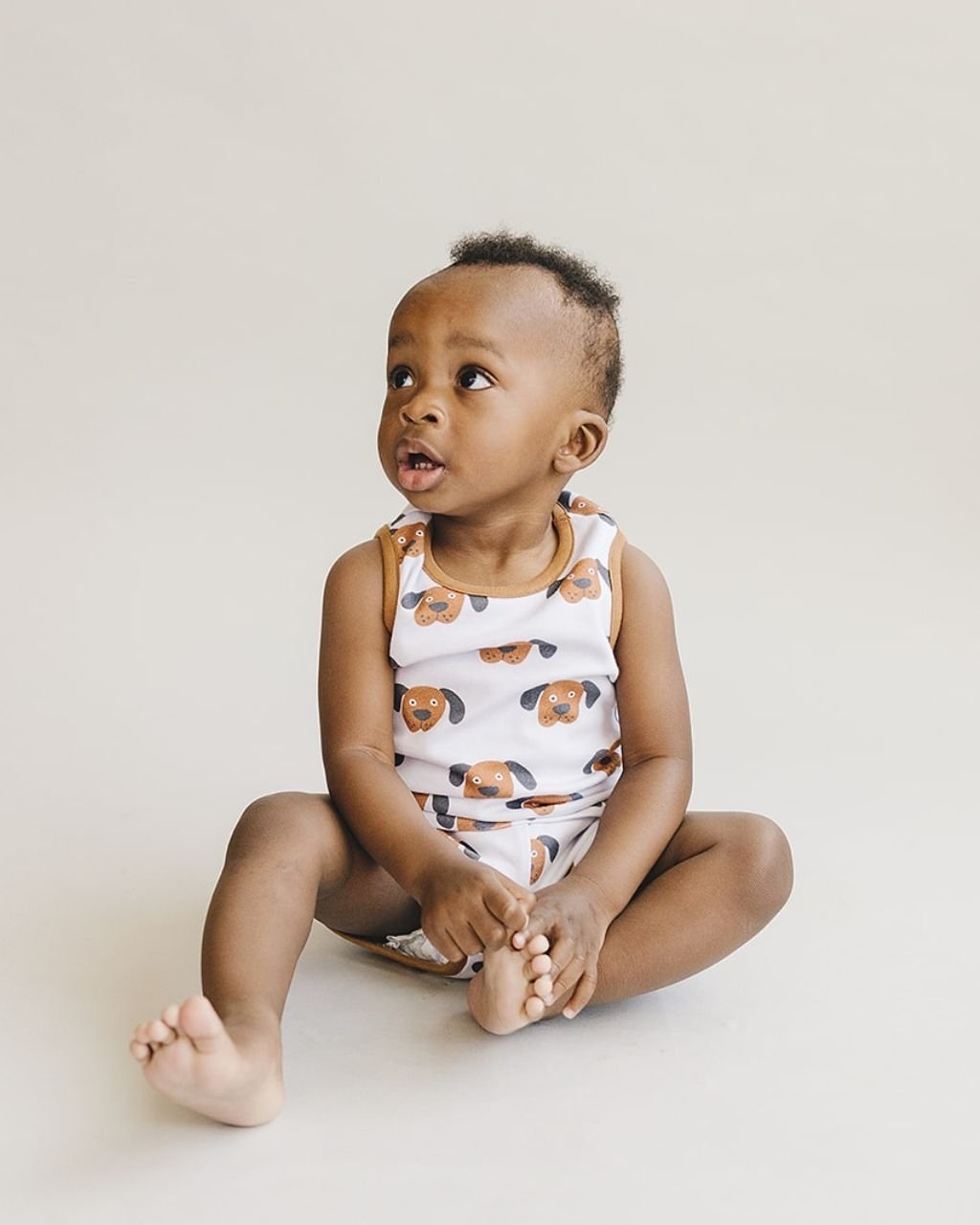 LPK Tank & Shorts Set - Puppy Love - Atara & Co