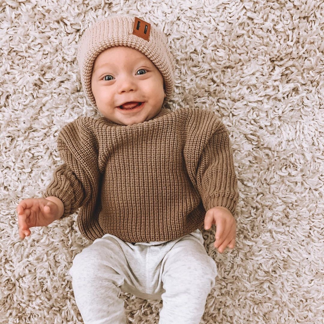 Cozy Knit Baby Beanie - Atara & Co