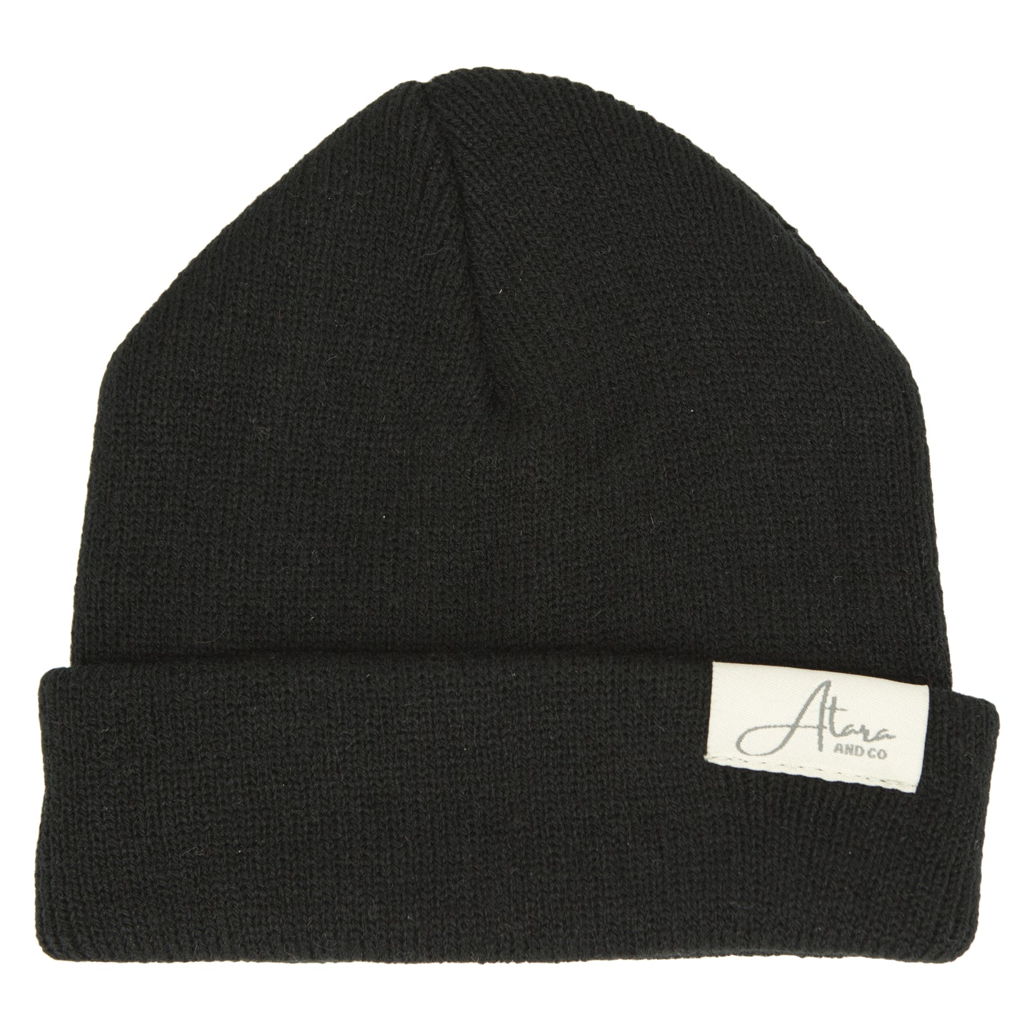 Soft Knitted Cuff Baby Beanie** - Atara & Co