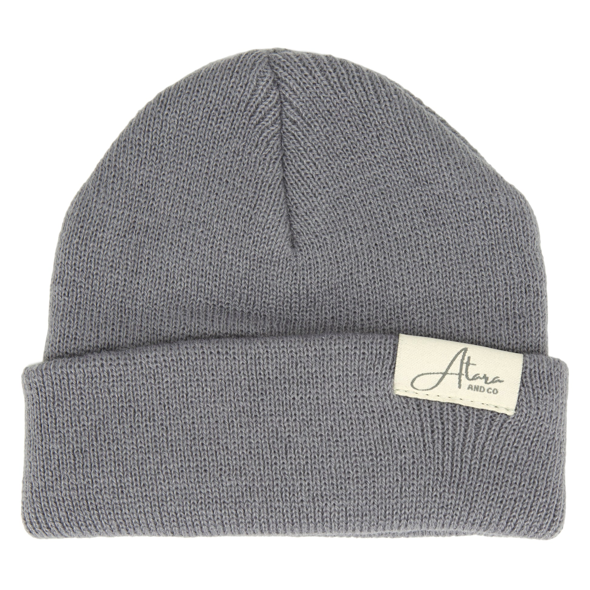 Soft Knitted Cuff Baby Beanie** - Atara & Co