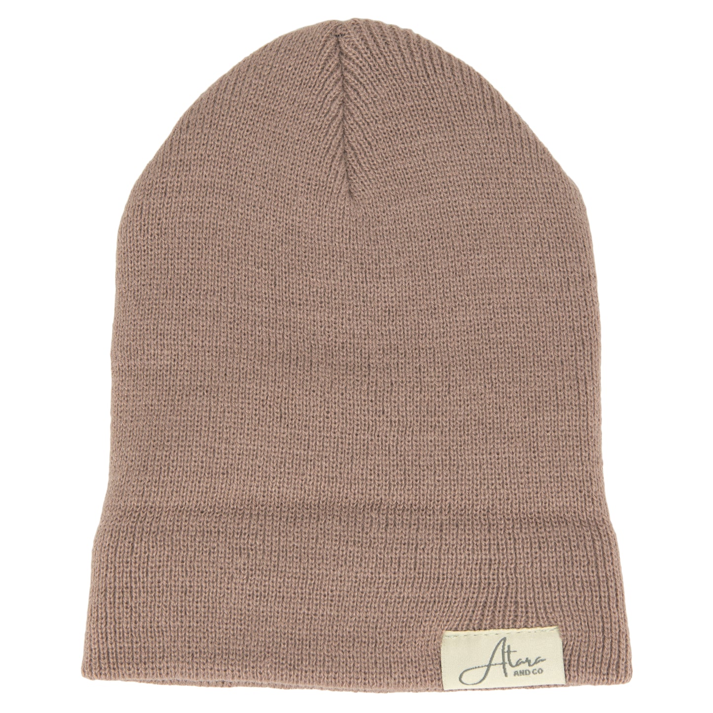 Soft Knitted Cuff Baby Beanie** - Atara & Co