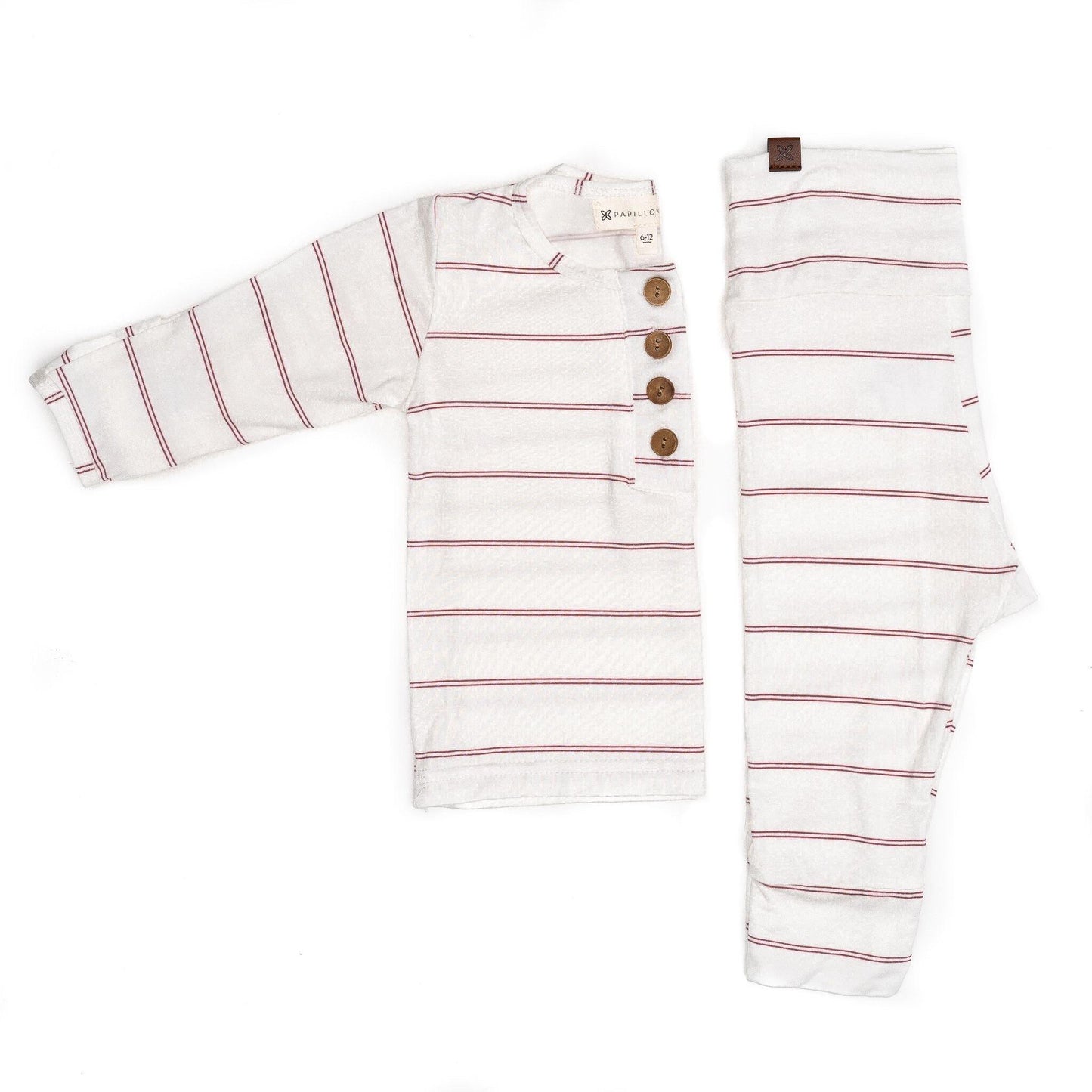 Papillon Bebe Top + Bottoms Set - Atara & Co